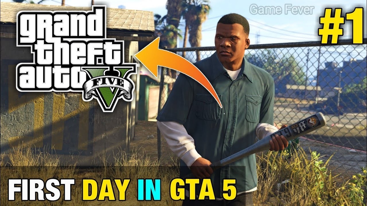 MY FIRST DAY IN GTA 5!😍🔥 GTA 5 GAMEPLAY #1