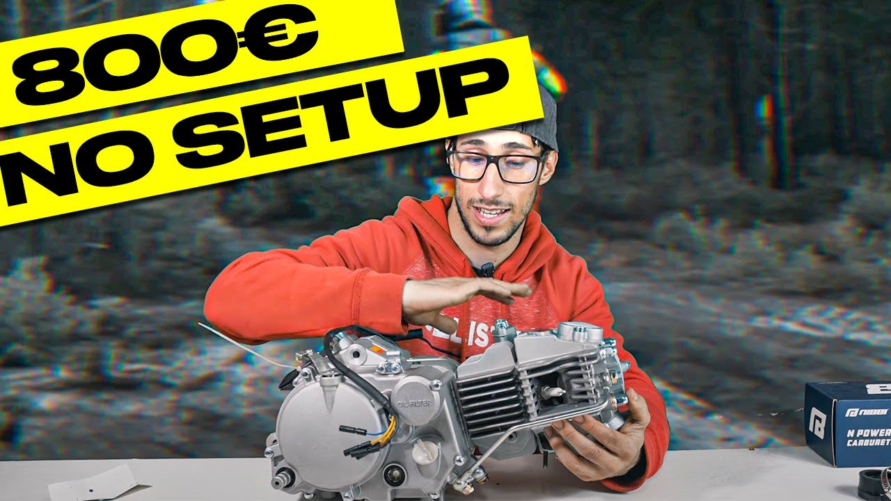NOVO SETUP PIT BIKE GASTEI 900€ NA MINHA MOTA !
