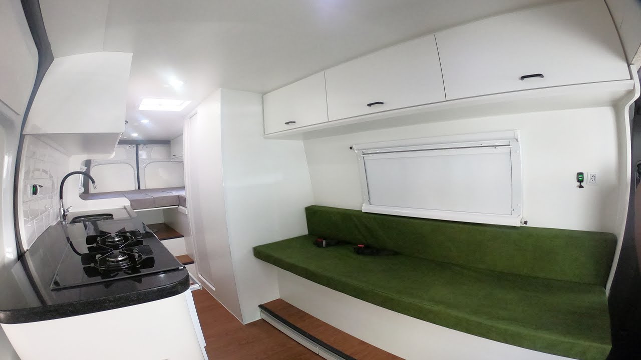 Conheça a maior Sprinter Motorhome do Brasil | Com duas camas de casal, tour completo #169