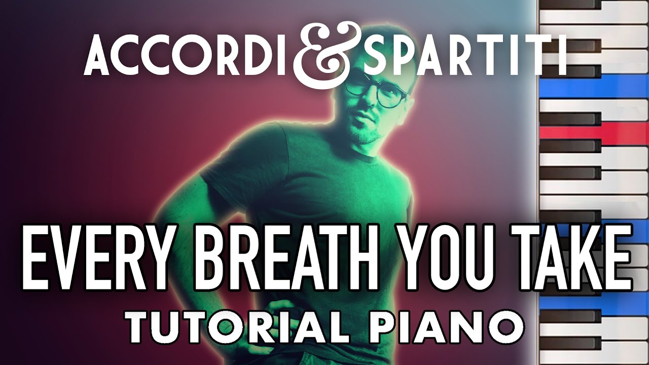 EVERY BREATH YOU TAKE Tutorial Pianoforte - The Police