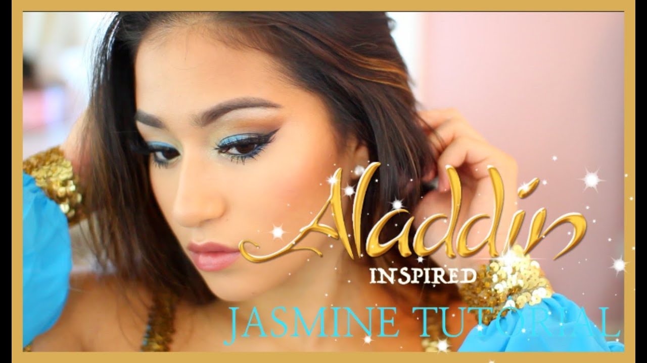 Princess Jasmine Inspired Makeup Tutorial// Christina Rose