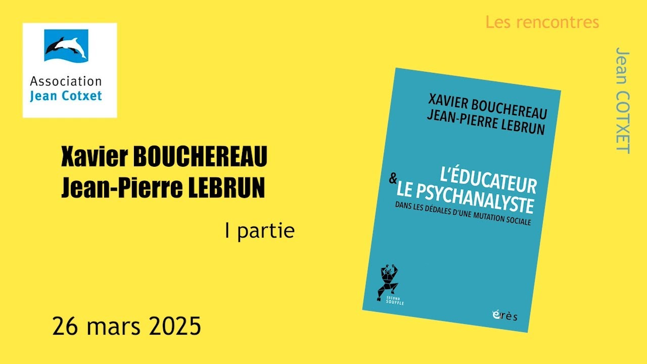 Conference debat avec J-P LEBRUN et X BOUCHEREAU