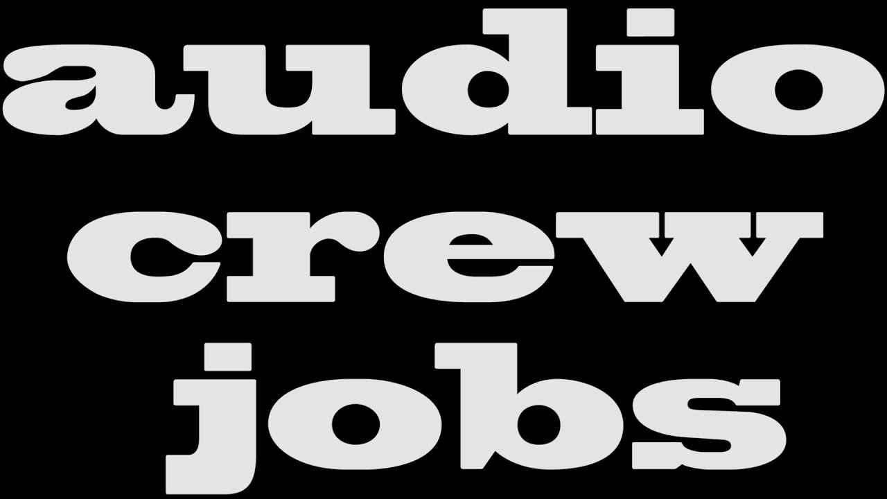 #026 - Live sound & production jobs - Live Sound Basics