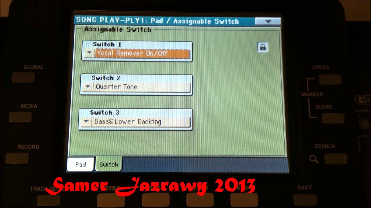 Korg Pa3x Vocal Remover by Samer Jazrawy 2013