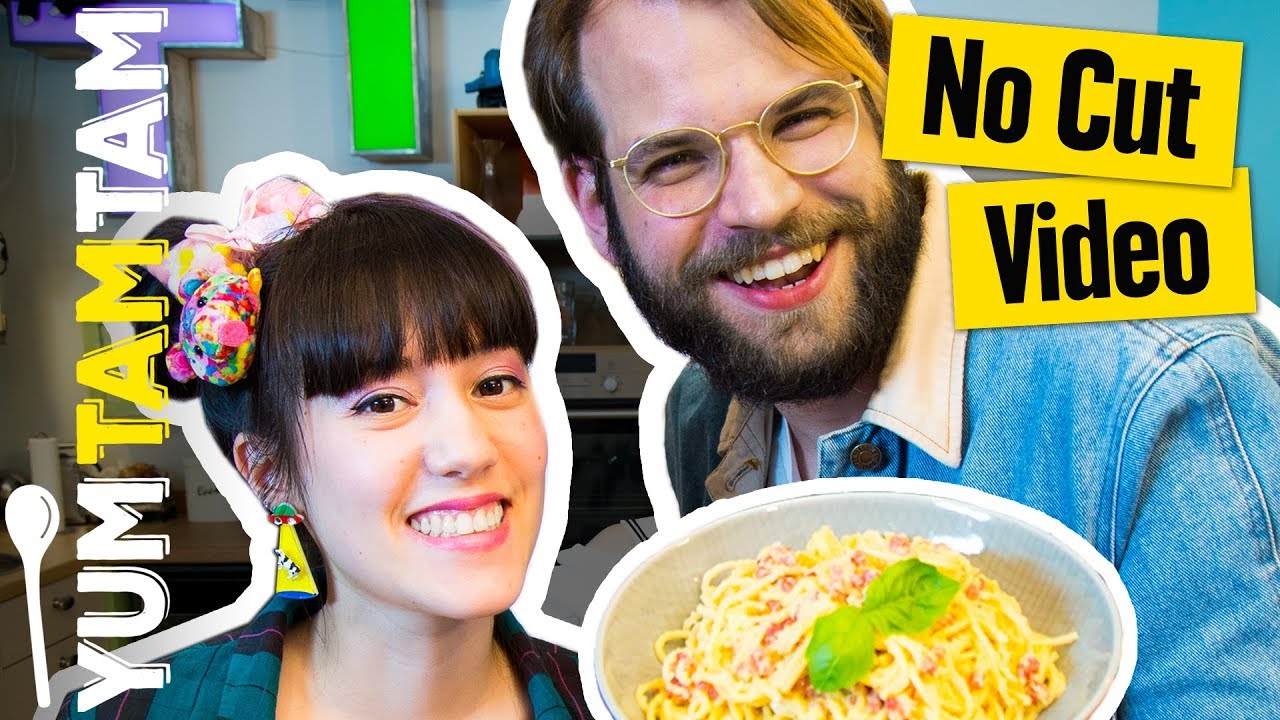 Schneiden verboten! // No Cut Spaghetti Carbonara // #yumtamtam