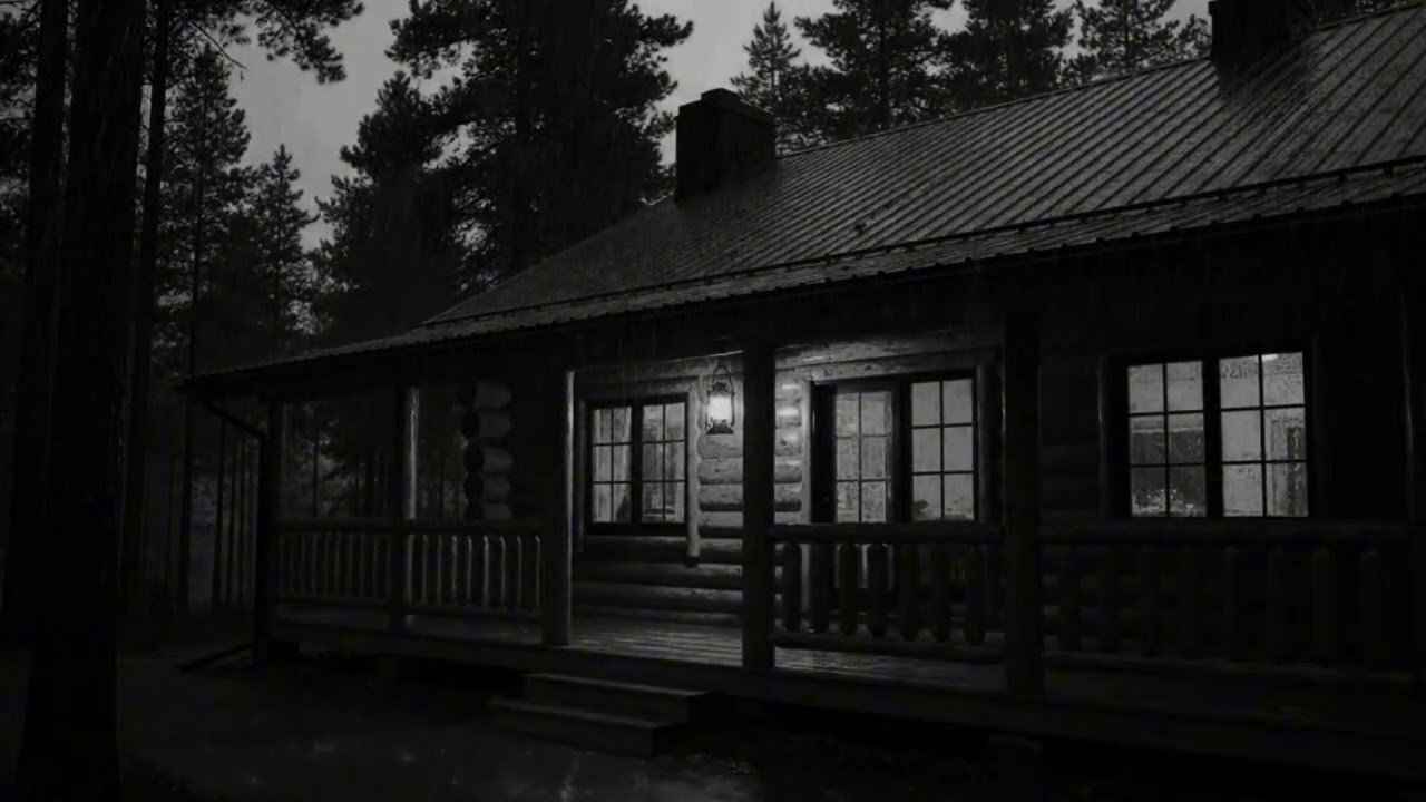 Intense Cabin Rainstorm & Thunderclaps | Deep Sleep Ambience for Calm Night
