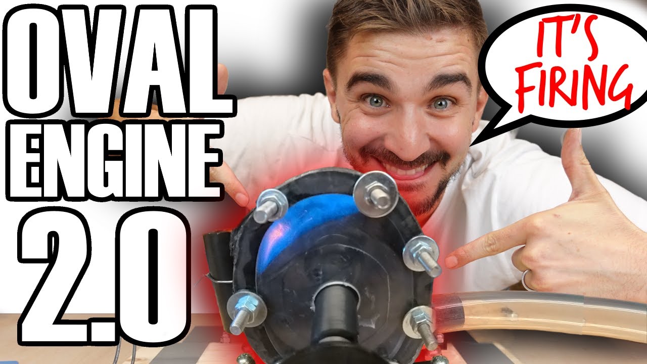 My Oval Engine Now Fires At Will! Major Milestone For DIY Oval Rotary Engine 2.0