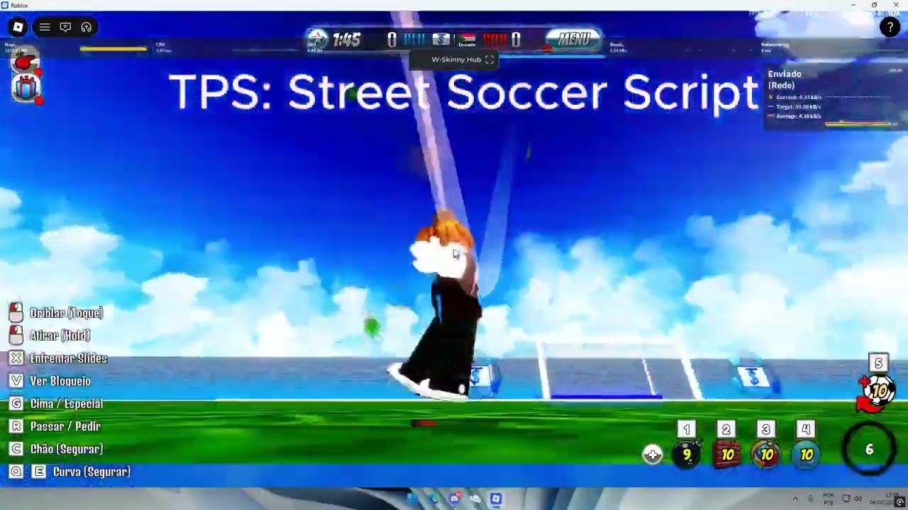 TPS  Street Soccer Script [Moss react,reach r6,r15,reacts,gamepasses]