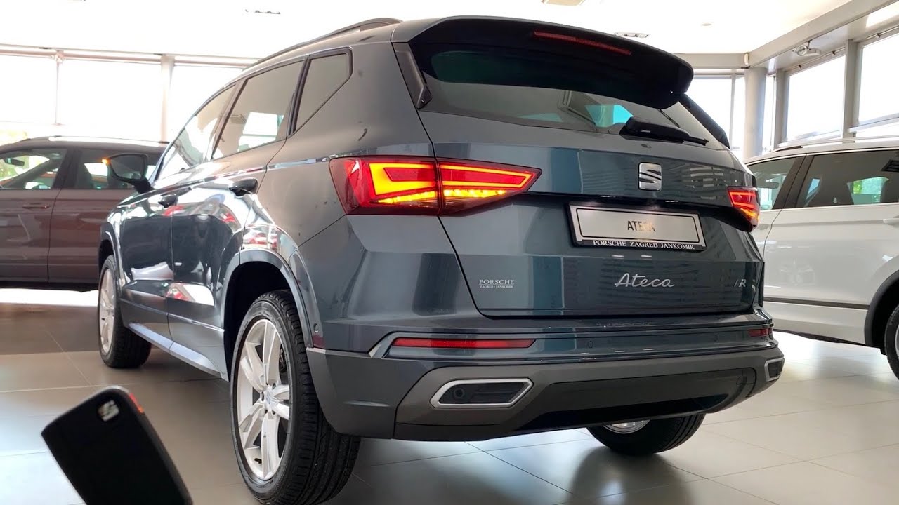 Новый SEAT ATECA 2021 (Facelift) - ПОЛНЫЙ ОБЗОР (экстерьер, интерьер) FR 150 HP