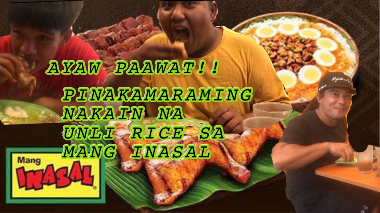 PINAKA MARAMING NAKAIN NA KANIN SA MANG INASAL...@manginasalph