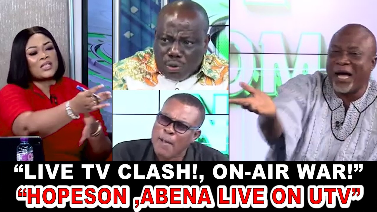 Hopeson GOES OFF On UTV Live: 'I Will Make Where You Sit Uncomfortable!'