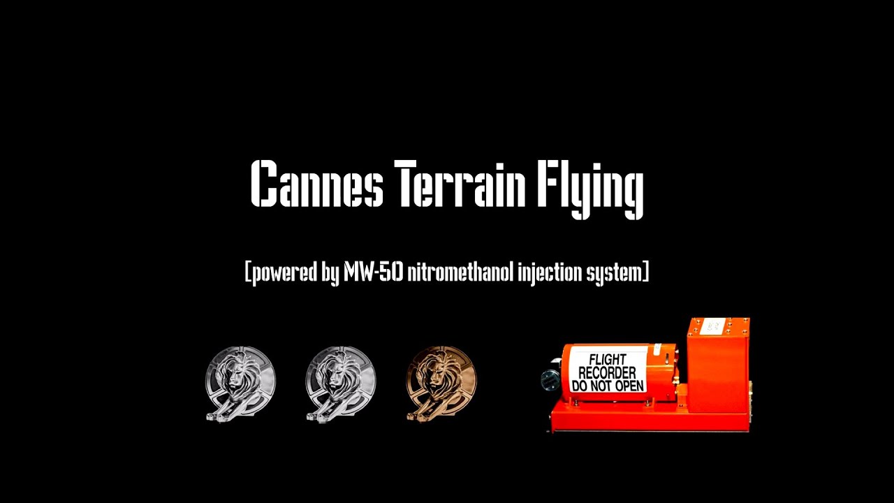 CANNES TERRAIN FLYING [powered by MW 50 nitromethanol injection system]