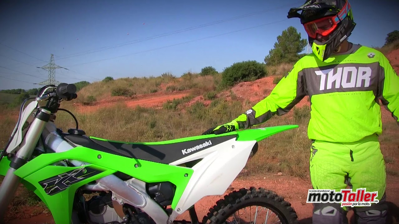 Prueba Kawasaki KX 250 F 2019 Box Zero