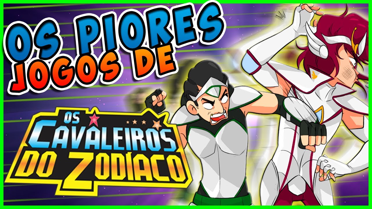 Os PIORES jogos dos Cavaleiros do Zodiaco ( Saint Seiya ) - CAPSLOCK