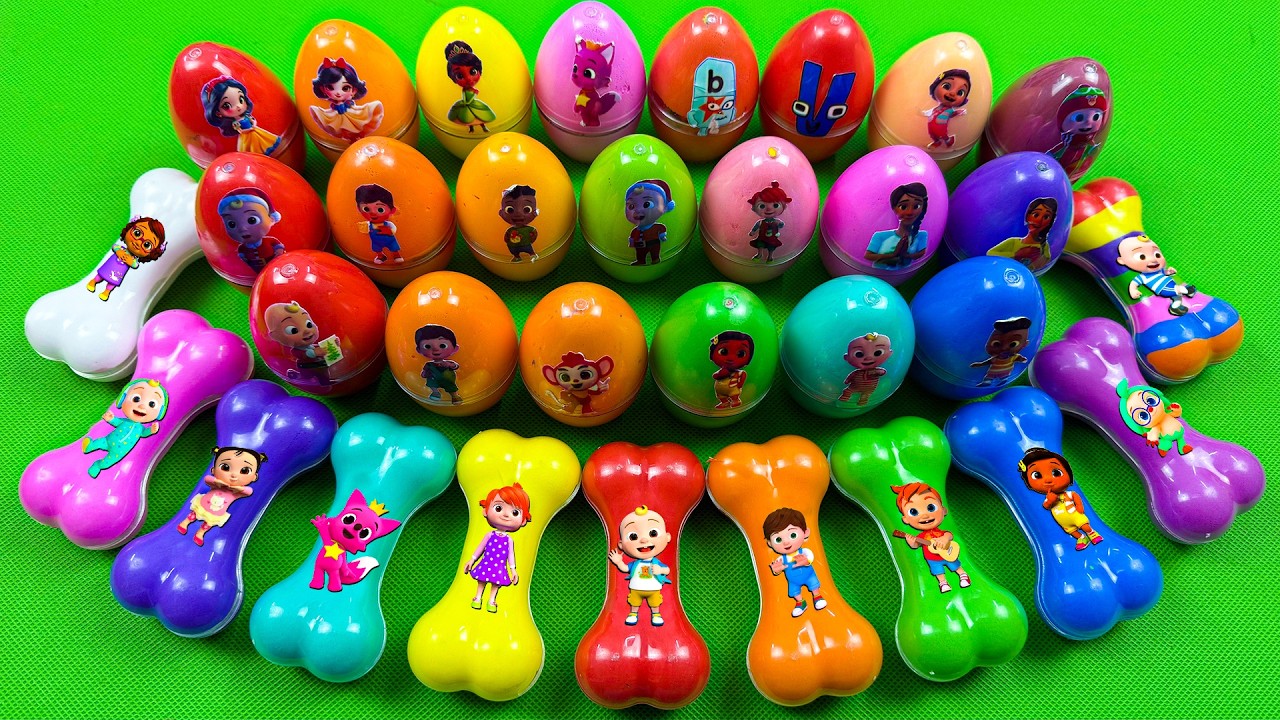 Cocomelon Slime Vibes are Amazing 🏳️‍🌈 Pinkfong, JJ, TomTom, YoYo, Cody and Friends Make it Fun🎁