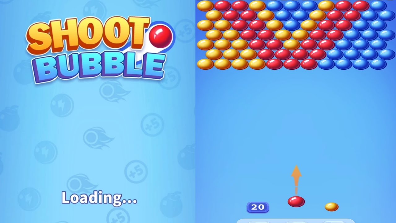Shoot Bubble - Pop Bubbles - Level 1 #shorts
