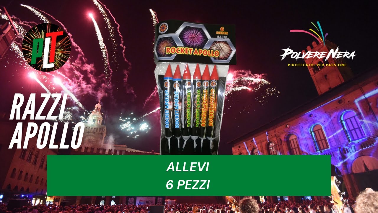 Test Razzi APOLLO di ALLEVI FIREWORKS
