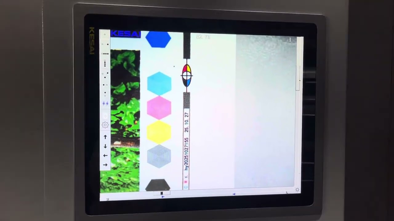 6 colors high quality stack type flexo printing machine