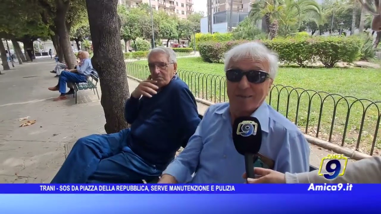 Trani – SOS da Piazza della Repubblica, serve manutenzione e pulizia