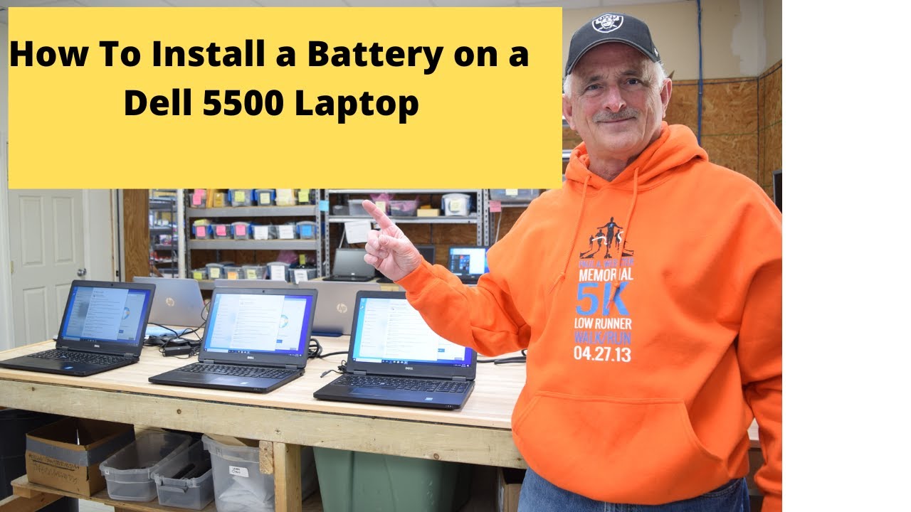 Замена аккумулятора Dell Latitude 5500