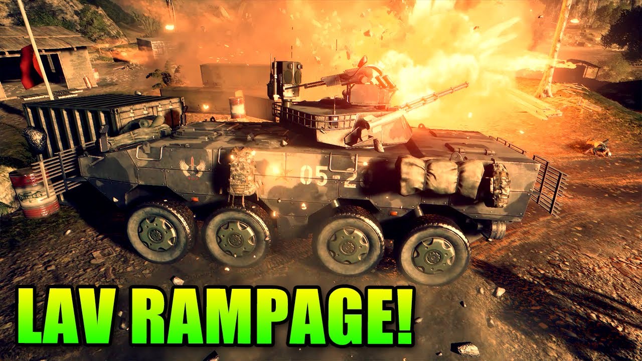 Double Vision: LAV Rampage On Dragon Pass (Battlefield 4 Gameplay/Commentary)