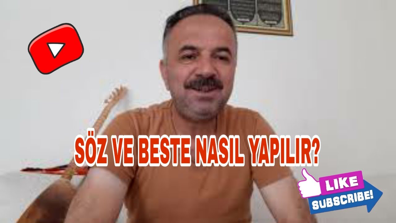 Rüştü Karpuz ☆ SÖZ NASIL YAZILIR BESTE NASIL YAPILIR ☆