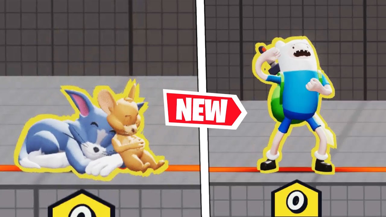 Multiversus LEAKED Tom and Jerry & Finn EMOTES