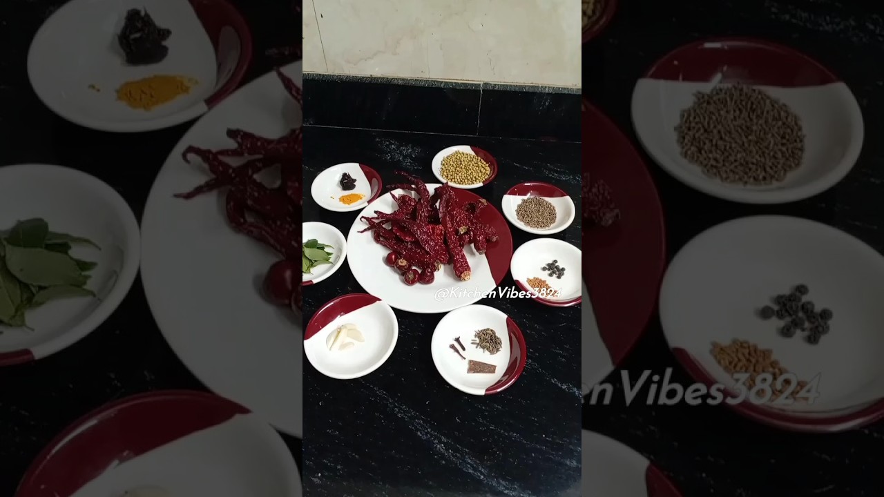 #1kg Chicken Sukka powder Mangalorean style#Homemade Chicken Sukka powder#@KitchenVibes3824