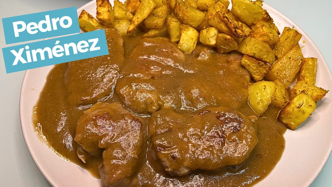 Receta de SOLOMILLO al PEDRO XIMÉNEZ