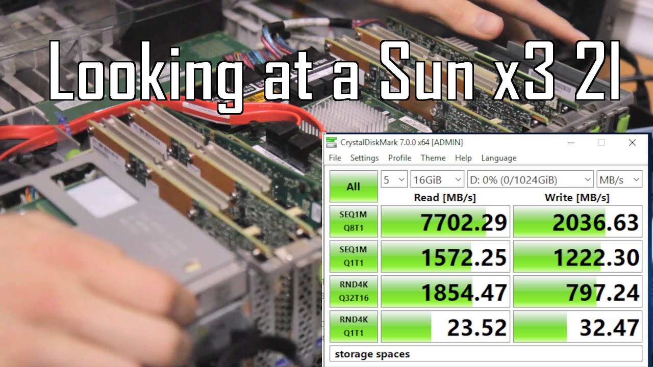 Обзор Sun Oracle X3 2L с 4 дисками Sun F40