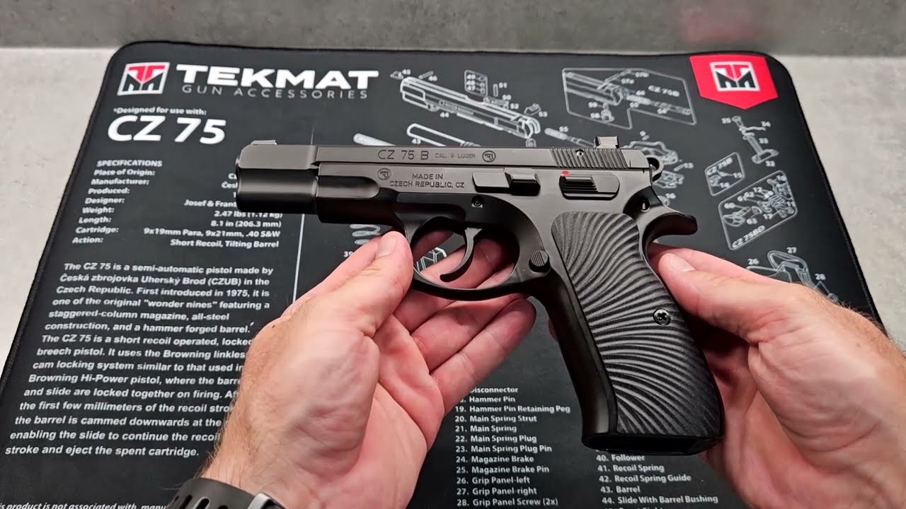 Установка ночных прицелов CZ 75B TRUGLO, инструмент для толкания прицела VISM