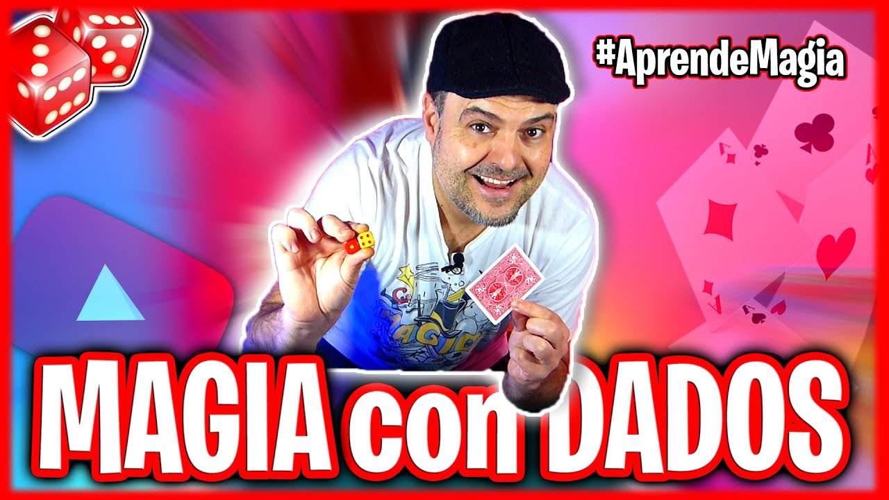 🎲 INCREÍBLE MAGIA FACIL CON CARTAS Y  DADOS 🎲  Aprende Magia
