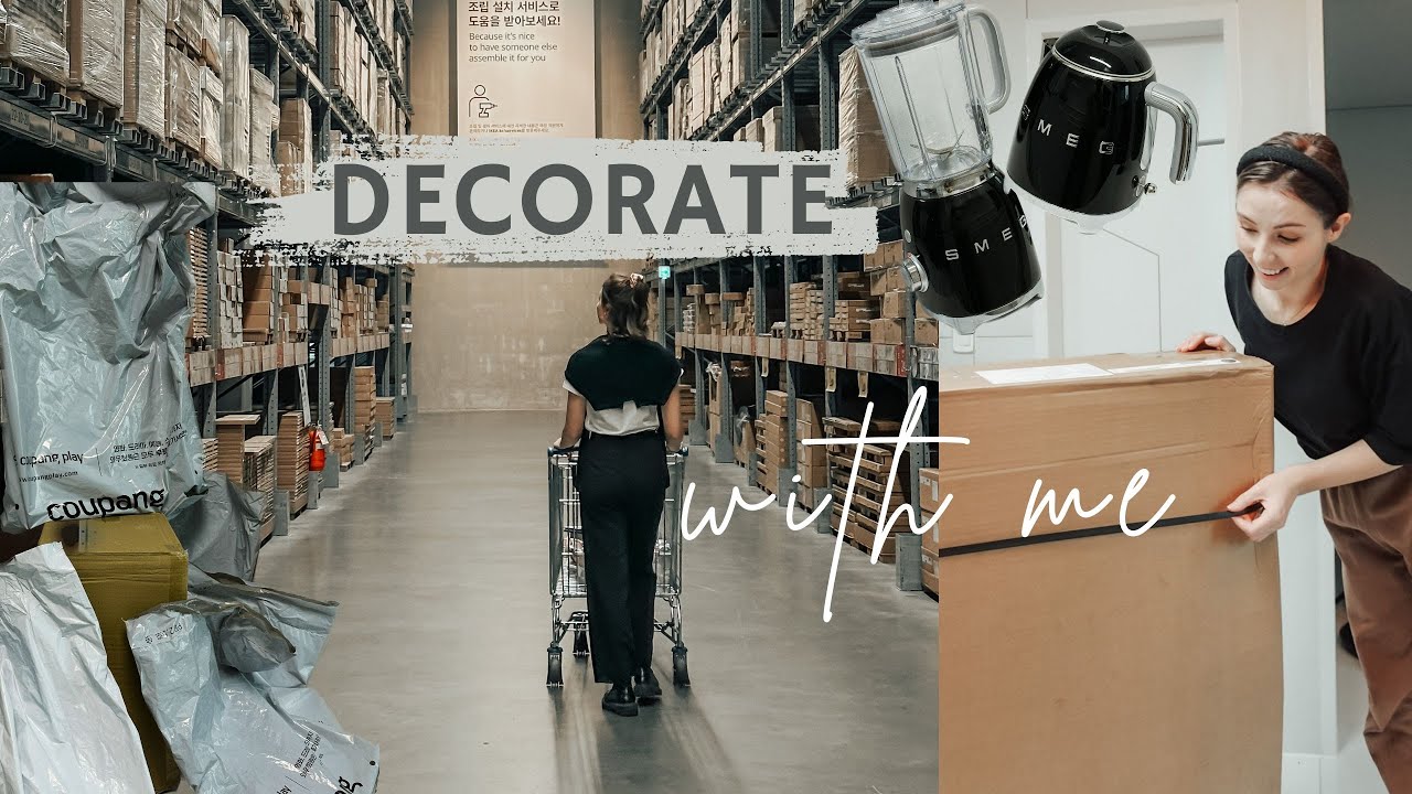 decorating my new Seoul apartment✨ ( ikea trip, hauls & decor )