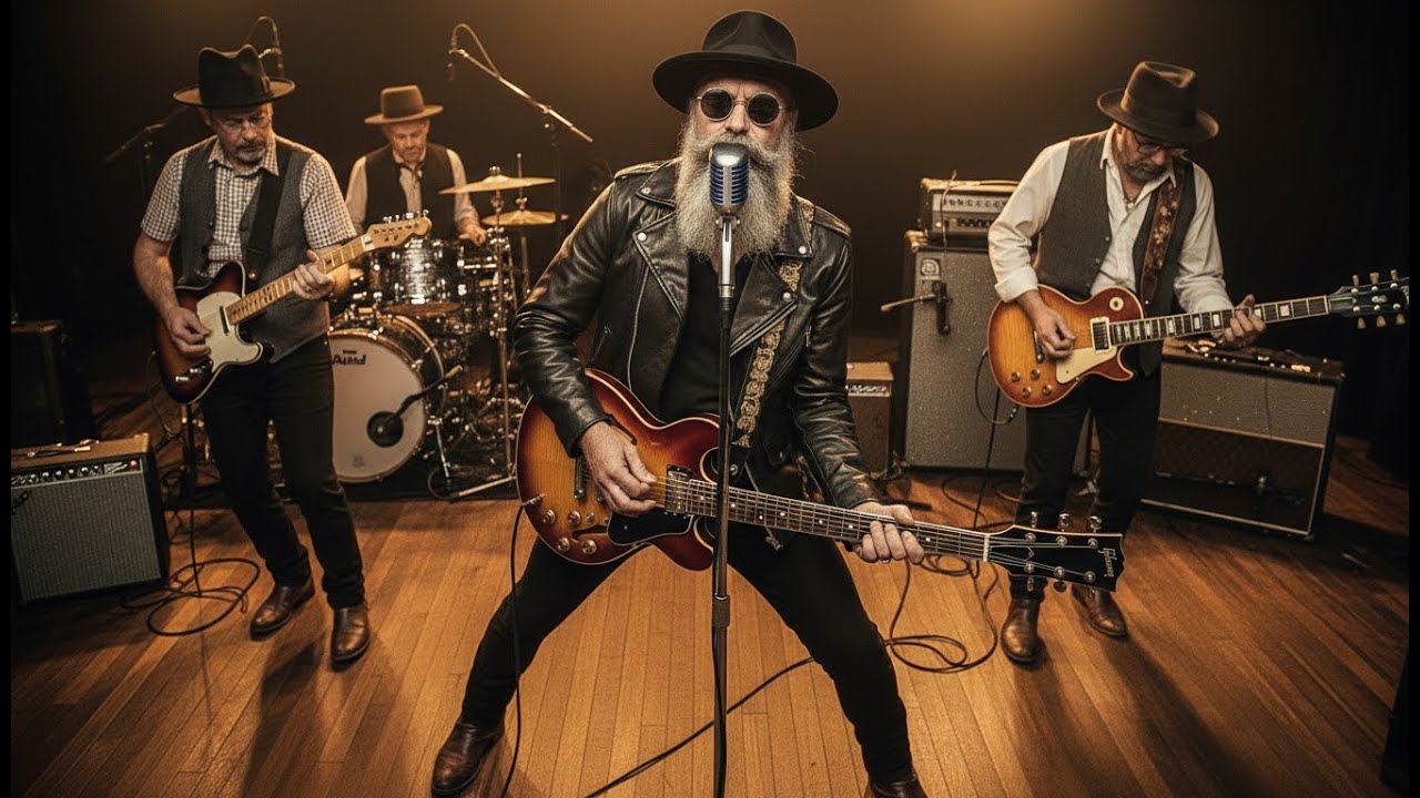 Eric Clapton, Jimi Hendrix, ZZ Top, BB King – Classic Rock Blues with Powerful Vocals