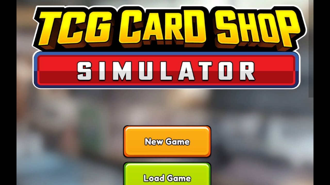 Let's Stream it Out - TCG  Card shop simulator - 2024.10.04