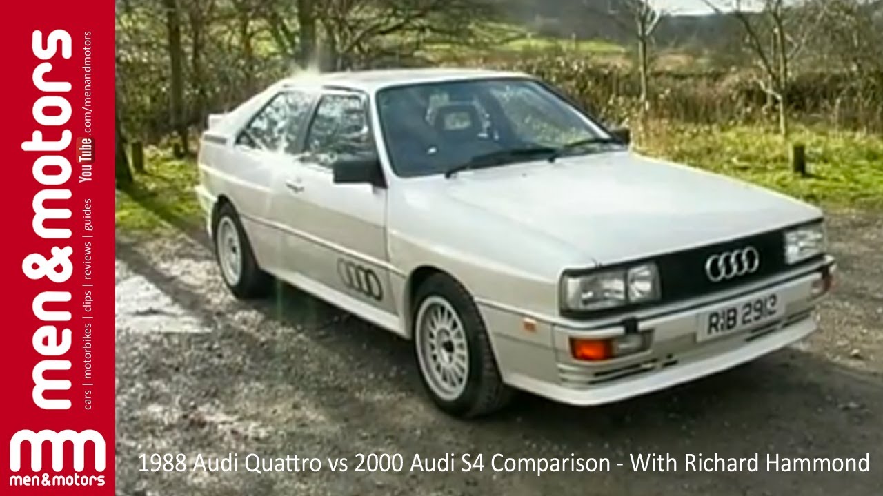 1988 Audi Quattro vs 2000 Audi S4 Comparison - With Richard Hammond