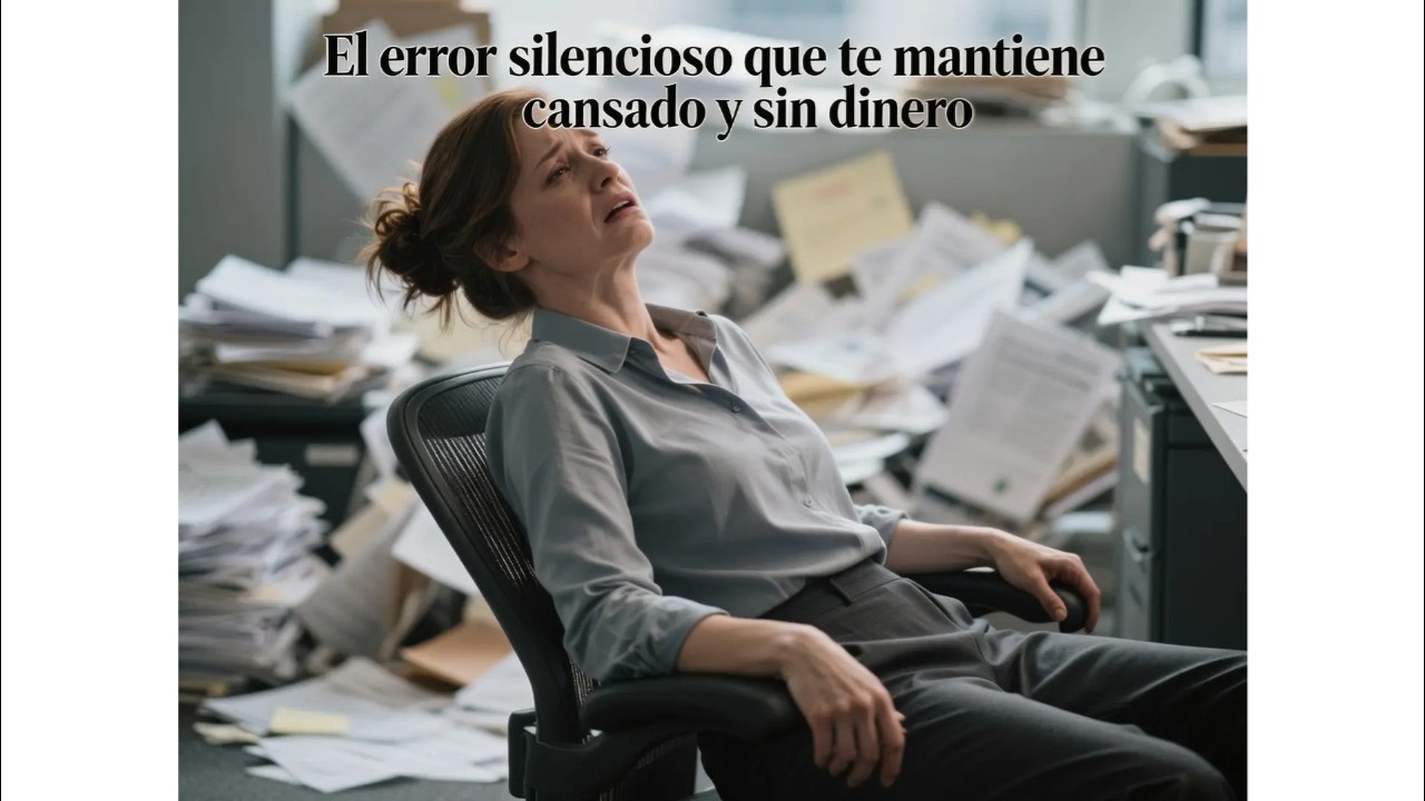 El error silencioso que te mantiene cansado y sin dinero