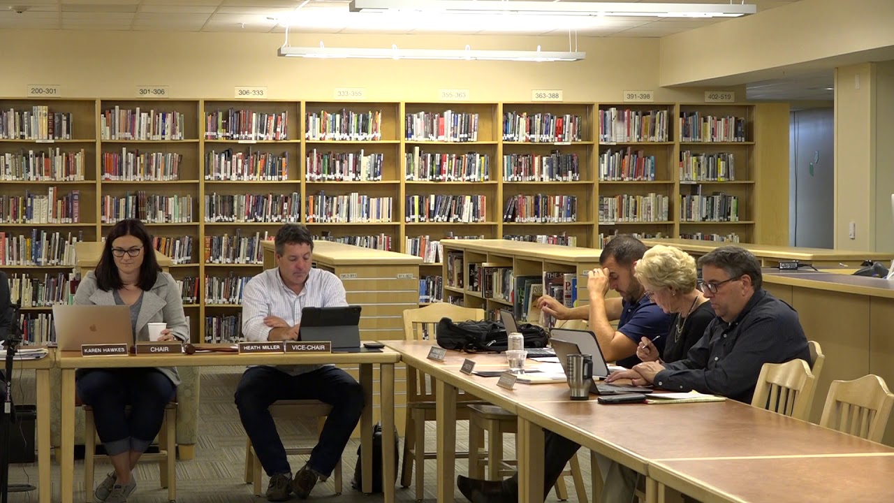 RSU22 School Board Meeting September 11th, 2019