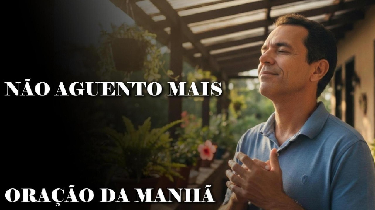 FORÇA ESPIRITUAL ORAÇÃO quando você sente que não aguenta mais.