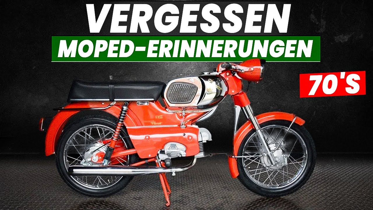 Mopeds der 70er: Die coolsten Gefährte unserer wildesten Jahre