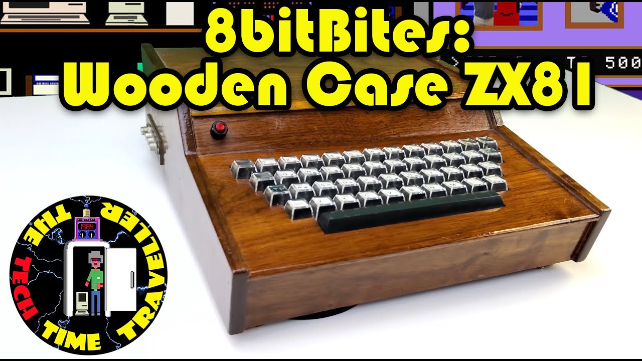 Wooden Case Sinclair ZX81| 8BitBites