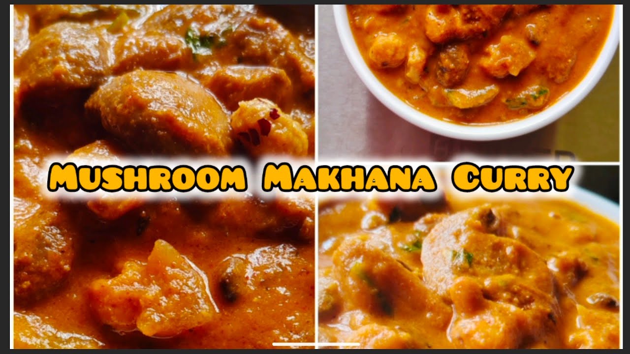 Kadai Mushroom and Makhana Curry 🍛 #vegetarian #yummy #yummyfood  #homechef #quickrecipe #viral 