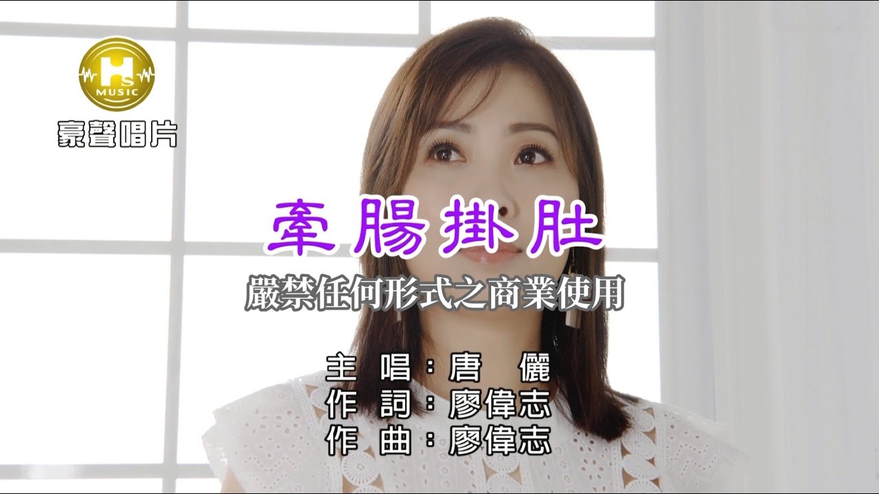 唐儷-牽腸掛肚【KTV導唱字幕】1080p HD