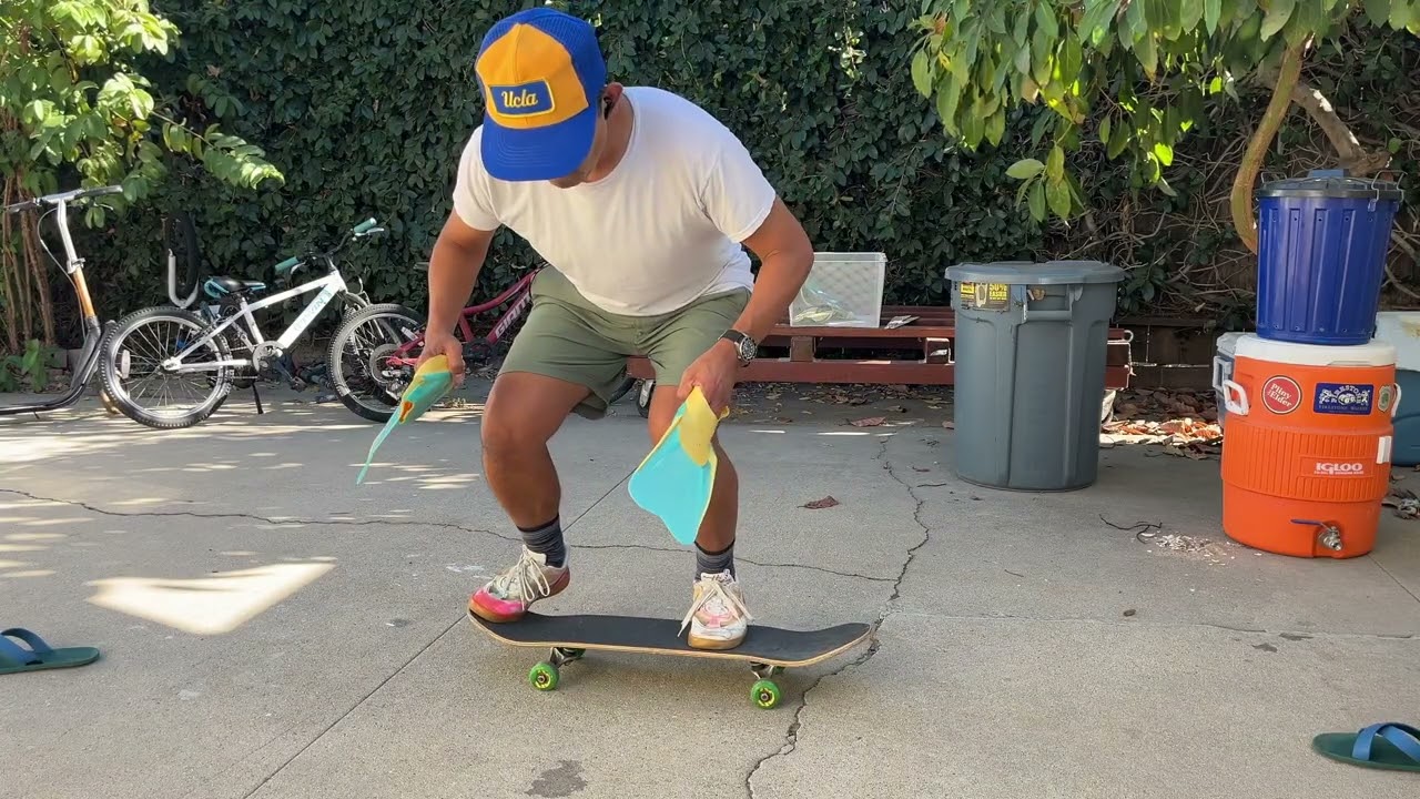 Too old to learn how to ollie on Skateboard? #skateboarding