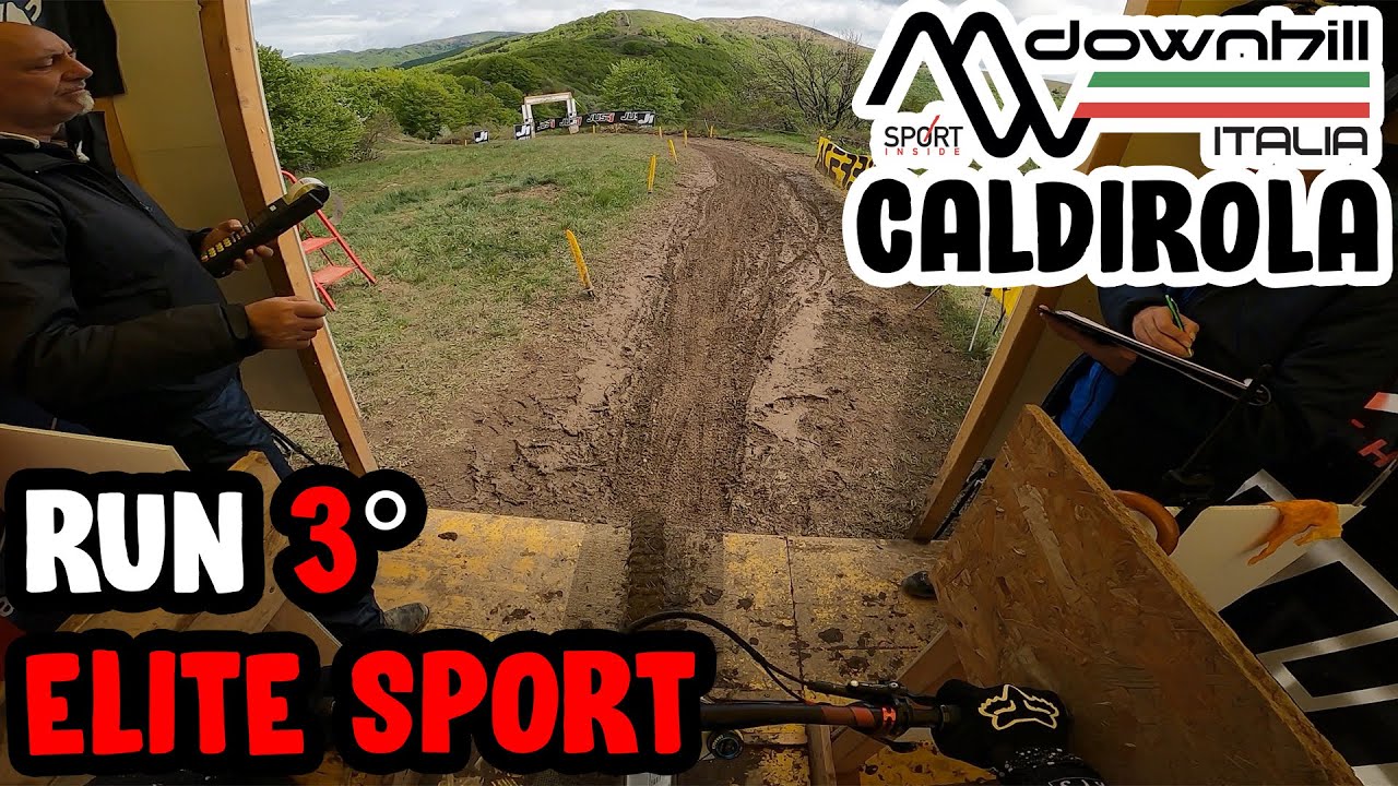 Race Run CALDIROLA Coppa Italia Downhill 2023 - 3° ELITE SPORT Podium