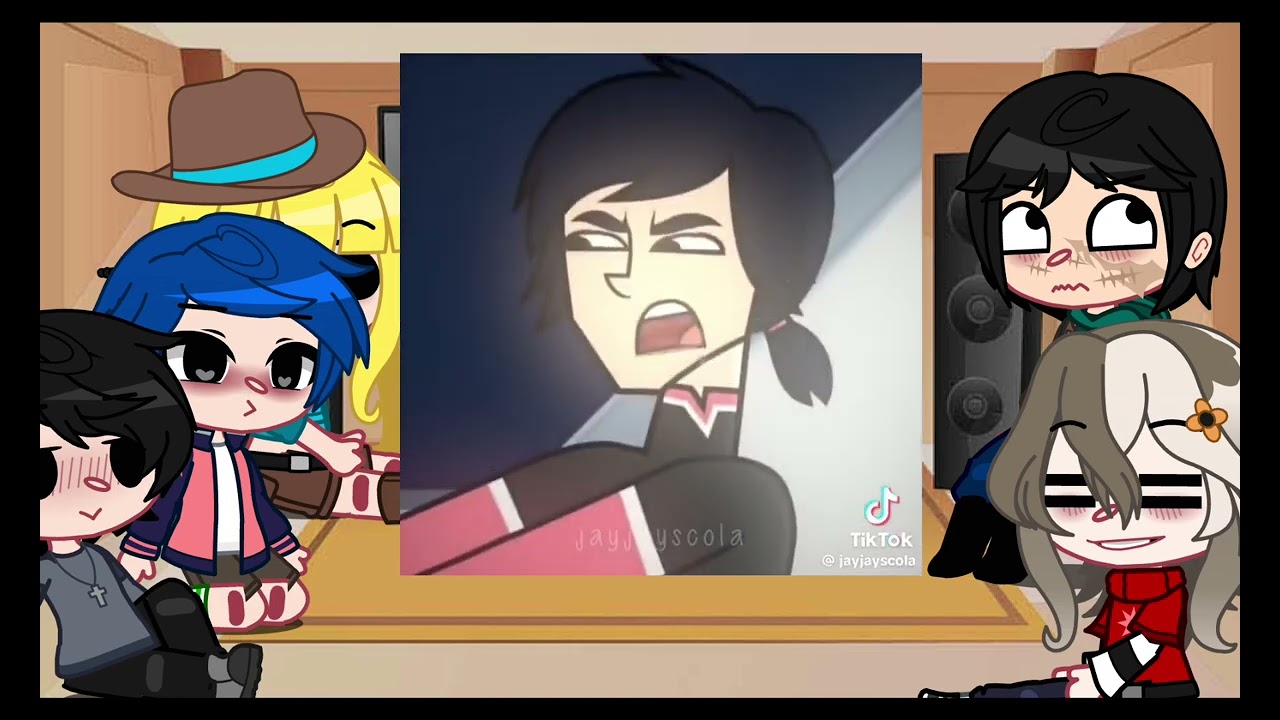 Disventure camp characters react to Jake✨🫶 ||huntake and jam||