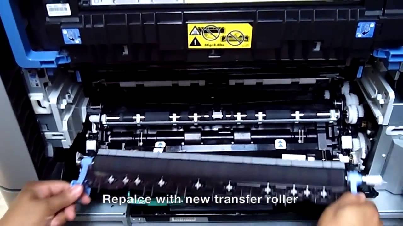 HP M855, Replace Image Transfer Kit