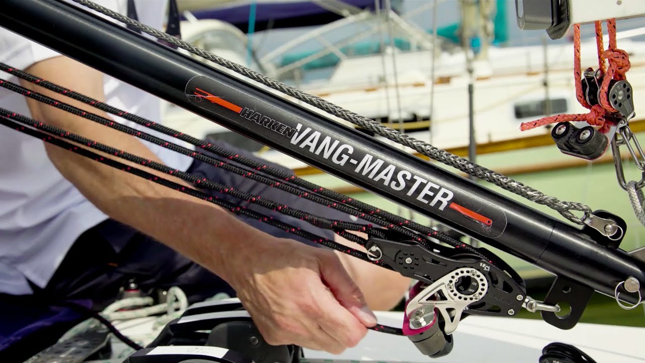 Harken Vang-Master Rigid Pneumatic Mechanical Vangs — We're Pumped Up!