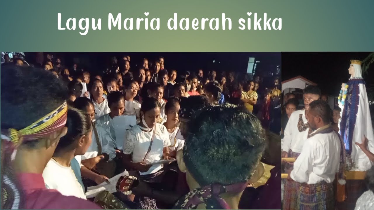 lagu maria daerah sikka ( o inang e..)