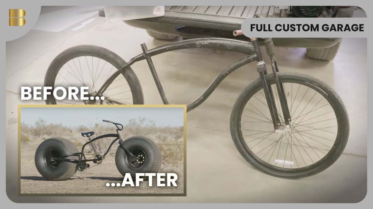 Turning Vintage Bikes into Racers - Full Custom Garage - Car Show